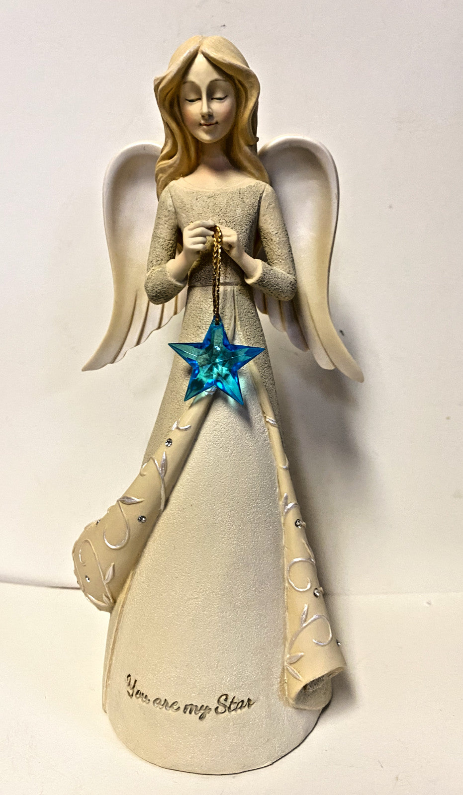 Foundations by Enesco 7.5" " You are my star" Angel, New - Journeys of Faith