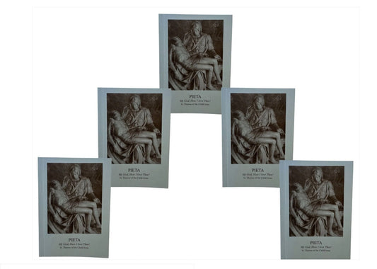 The Pieta Prayer Booklet - The 15 Saint Bridget Prayers, New 5 pack - Journeys of Faith
