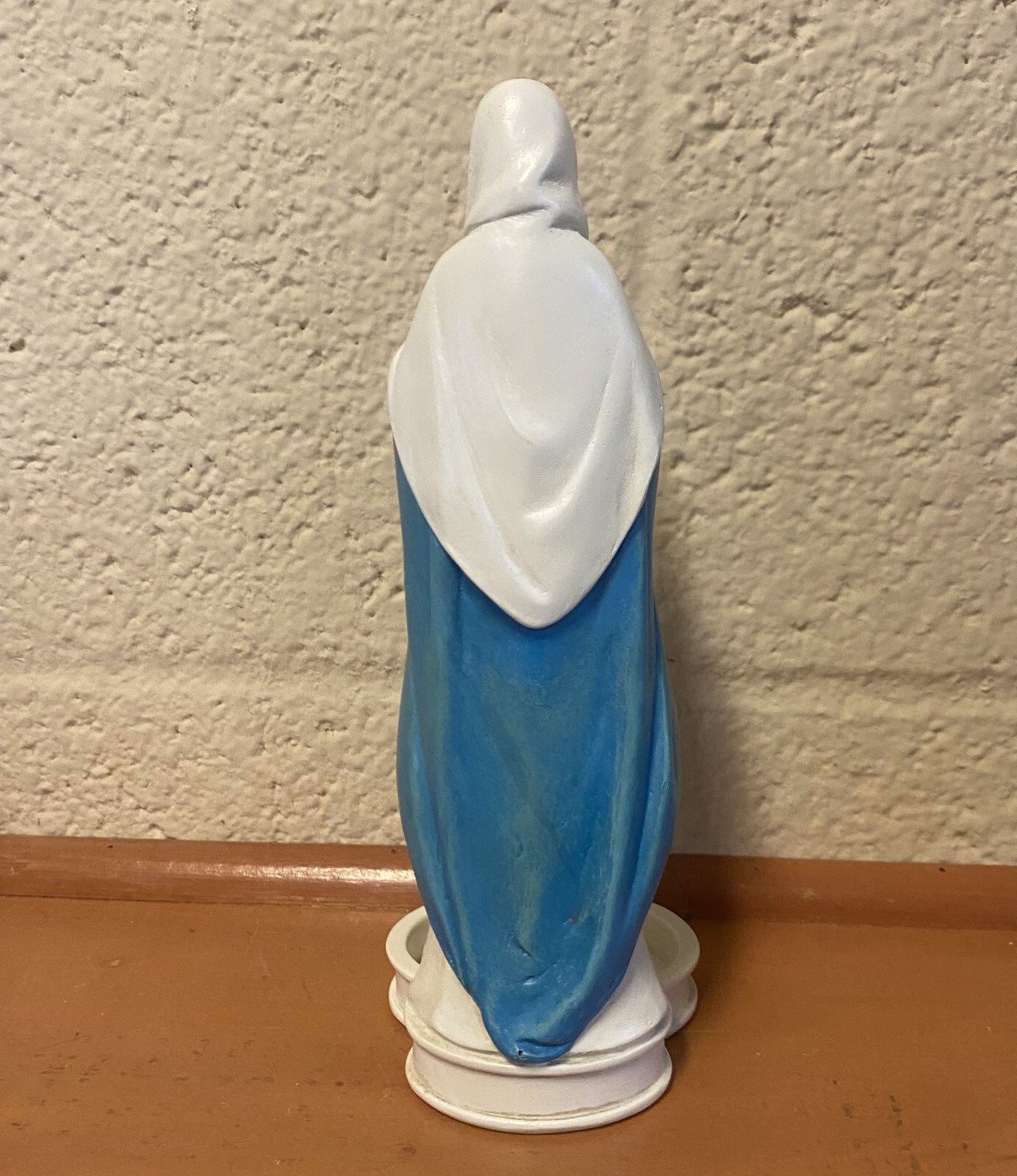 Praying Virgen Mary Rosary Holder 8" Statue, New #AB-145