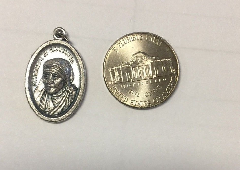Saint Mother Teresa of Calcutta Medal, New from Italy - Journeys of Faith
