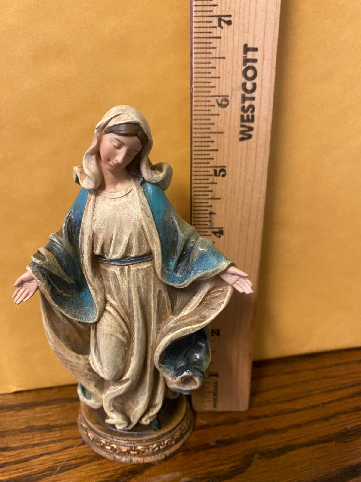 Our Lady of Grace 6"   Statue, New #AB-188 - Journeys of Faith