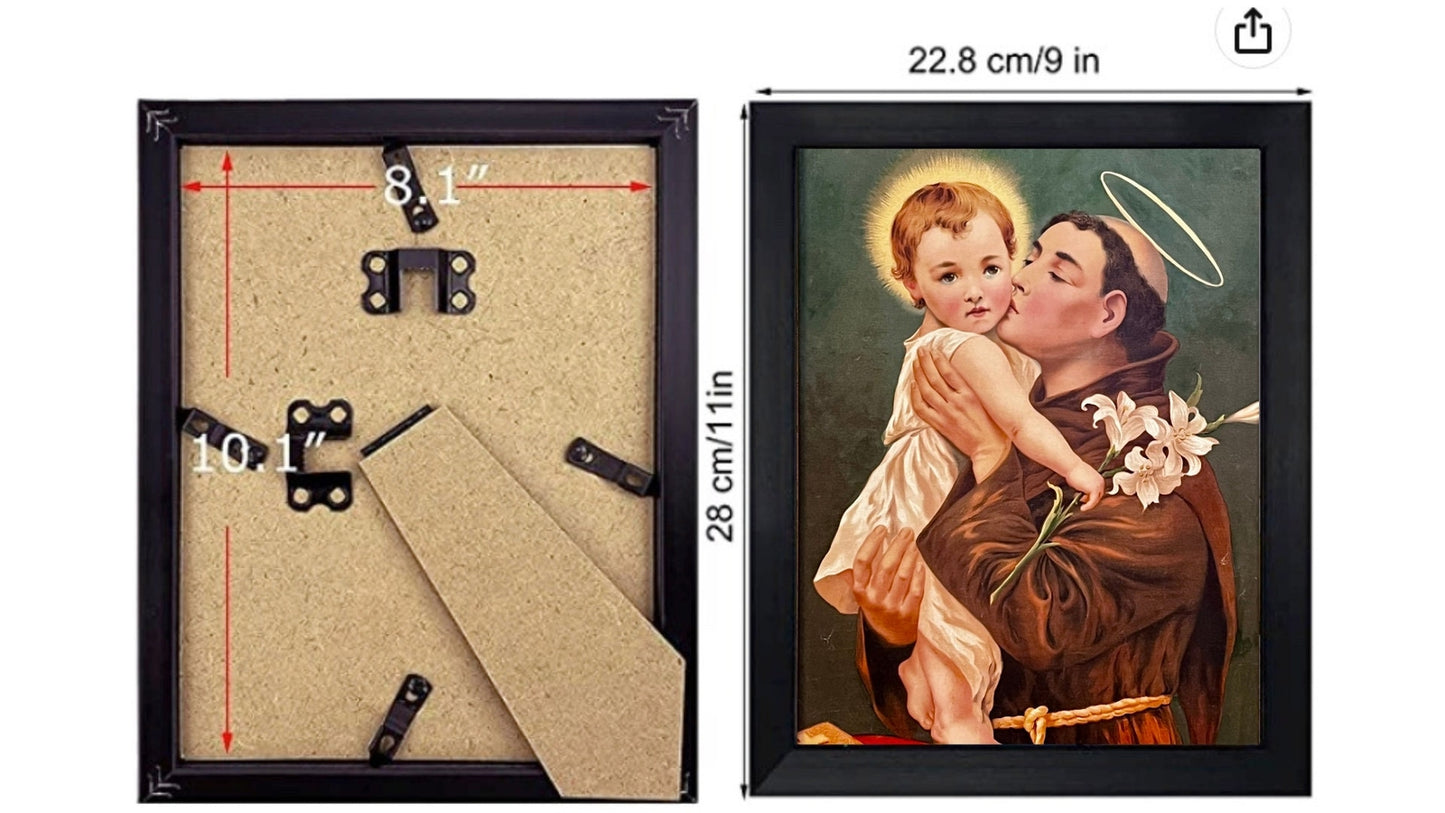 Saint Anthony of Padua 8 by 10 Print - Journeys of Faith