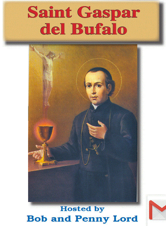 Saint Gaspar del Bufalo DVD by Bob & Penny Lord, New