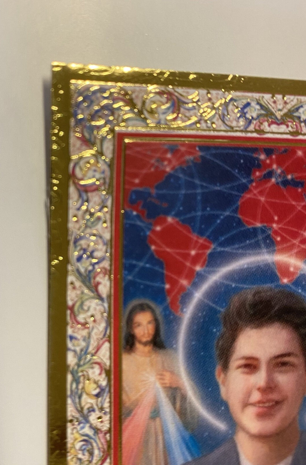 St Carlo Acutis Prayer Card with Gold trim, New #PC-105 - Journeys of Faith