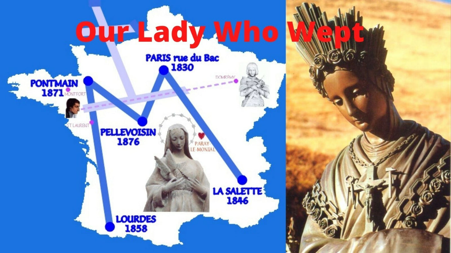 Our Lady of La Salette DVD by Bob & Penny Lord, New - Journeys of Faith