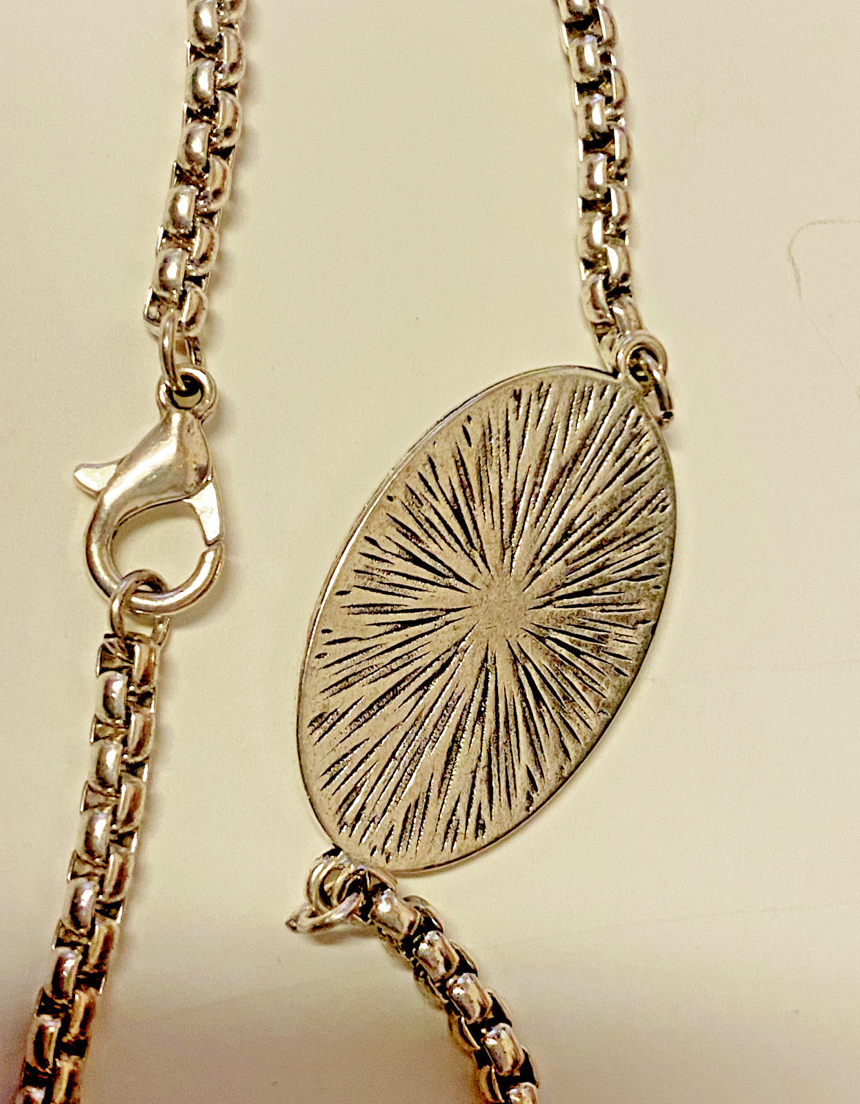 Our Lady of Guadalupe Box Chain Bracelet, New #MD-081