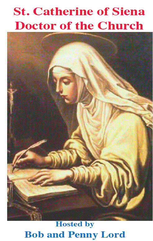 Saint Catherine of Siena DVD by Bob and Penny Lord, New - Journeys of Faith