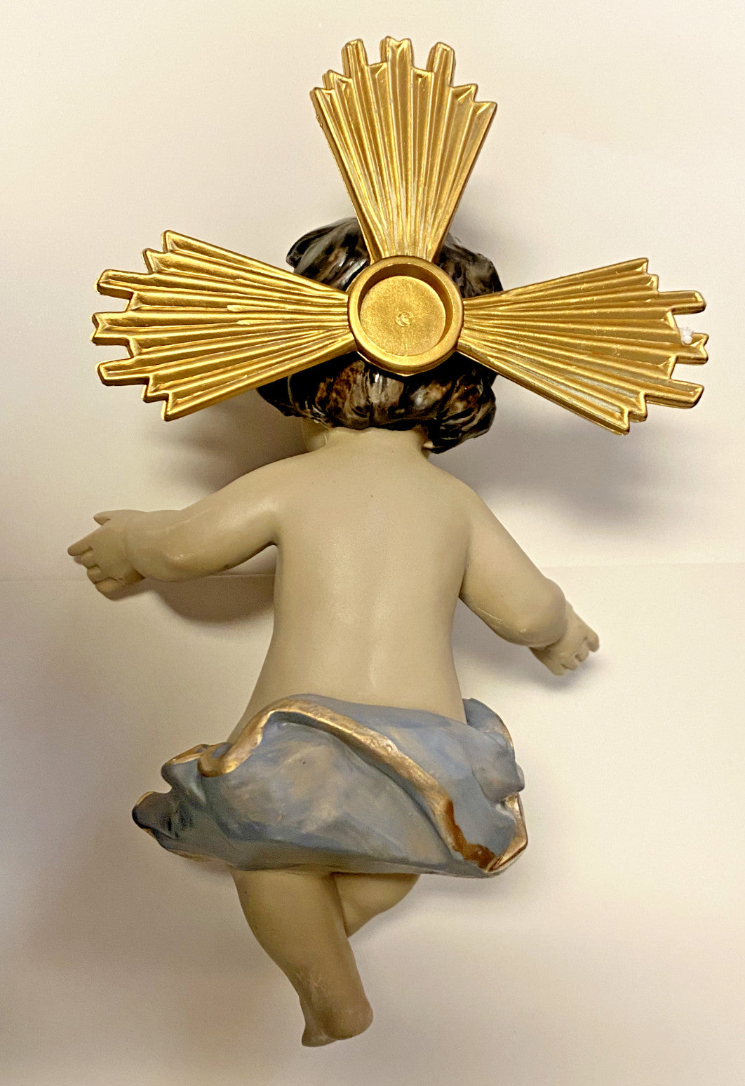 Sitting Infant Jesus in the manger 7" Statue, New #AB-181 - Journeys of Faith