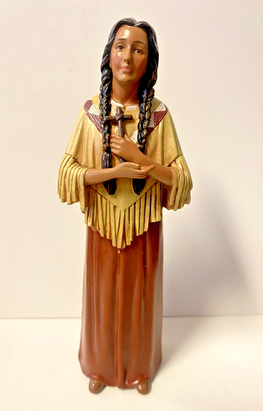 Saint Kateri Tekakwitha Statue  6" New #RM-013 - Journeys of Faith