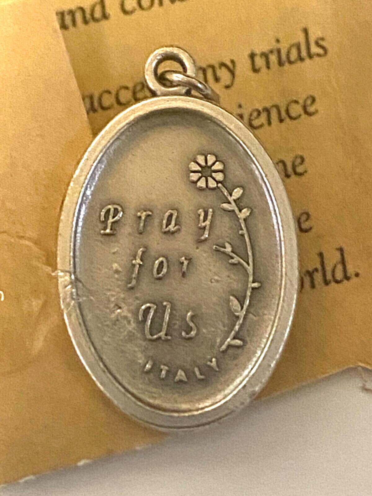 Saint Jude (Patron St of Difficult Situations) Prayer Card + Medal, New,#PCM-019 - Journeys of Faith