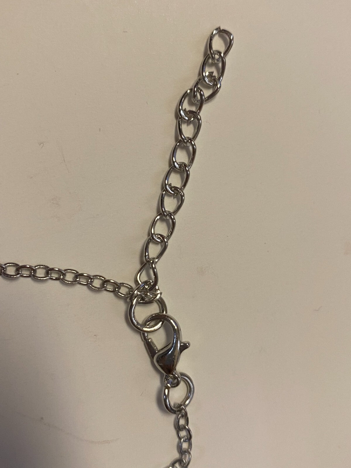 Stone Silver Tone 22" Necklace, New from Bethlehem #1 - Journeys of Faith