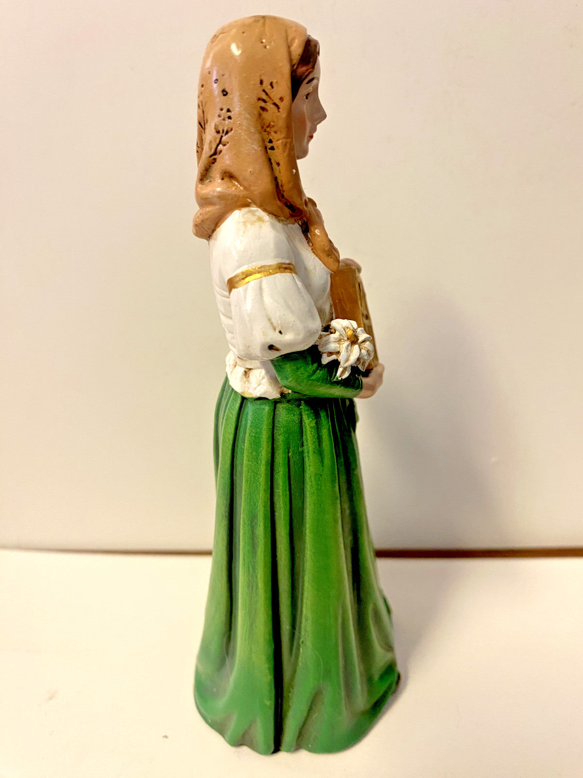 Saint Dymphna 6" Statue, New #RM-16 - Journeys of Faith