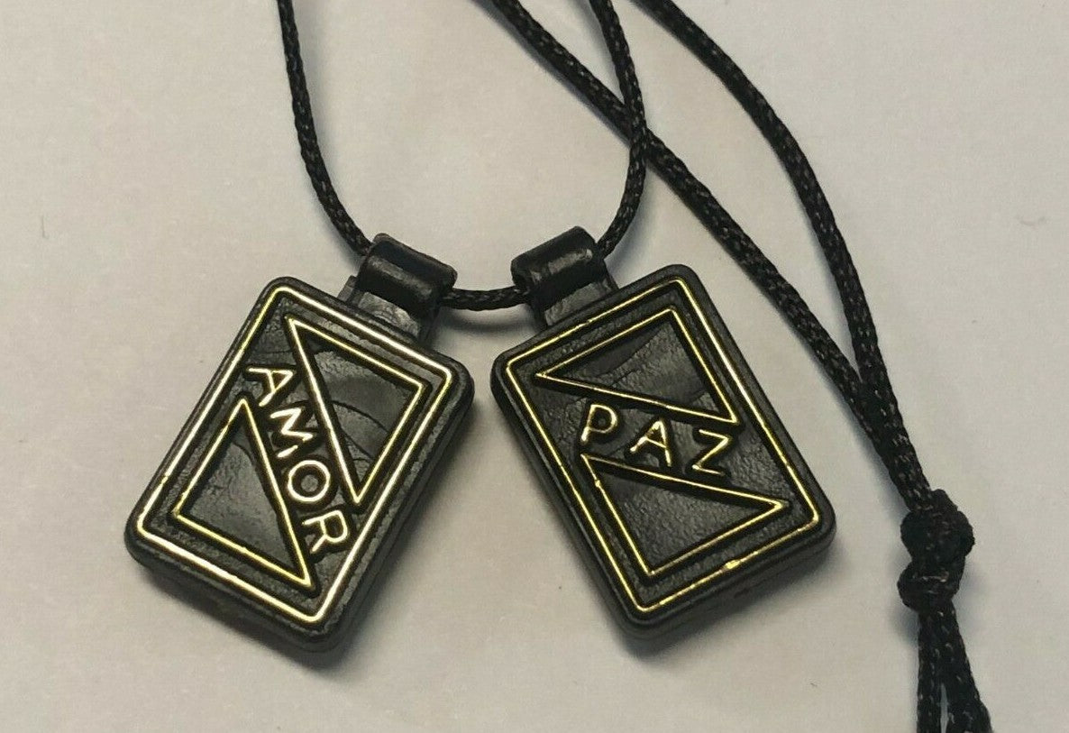 Our Lady of Mount Carmel & Sacred Heart Brown Scapular, New #MD-037