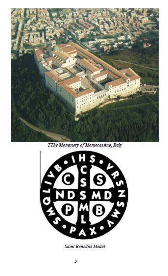 Saint Benedict Pamphlet/Minibook, by Bob and Penny Lord, New - Journeys of Faith