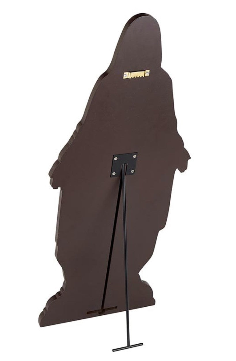 Our Lady of Grace 31 Inch Wood Wall or Stand-Alone Plaque