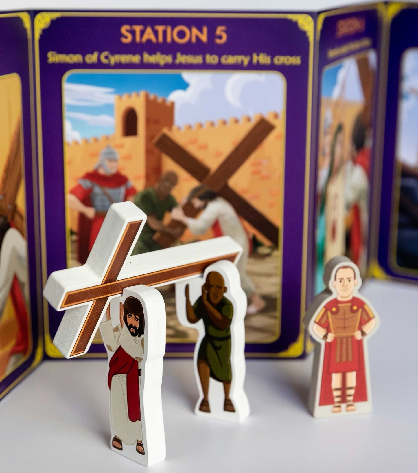 Stations of the Cross Pray & Play Set - By Saintly Heart & Brother Francis - Journeys of Faith