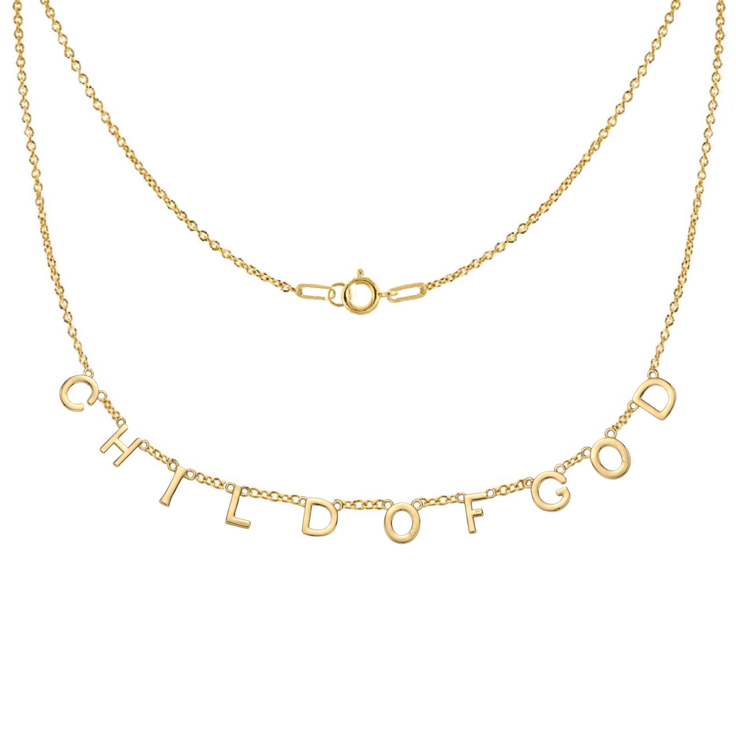 CHILD OF GOD Necklace in Gold-Filled and Sterling Silver - Journeys of Faith