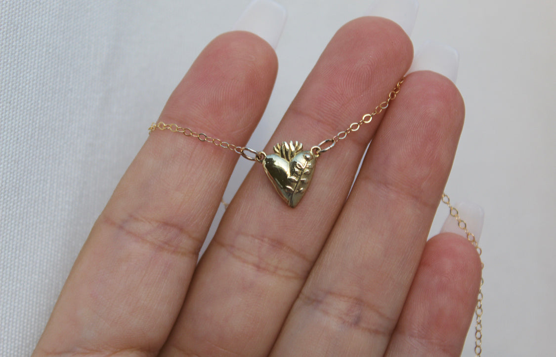 Holy Hearts™ Chaste Heart Of St. Joseph Necklace - Journeys of Faith