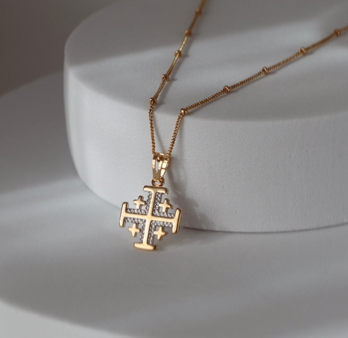Jerusalem Cross Necklace - Journeys of Faith