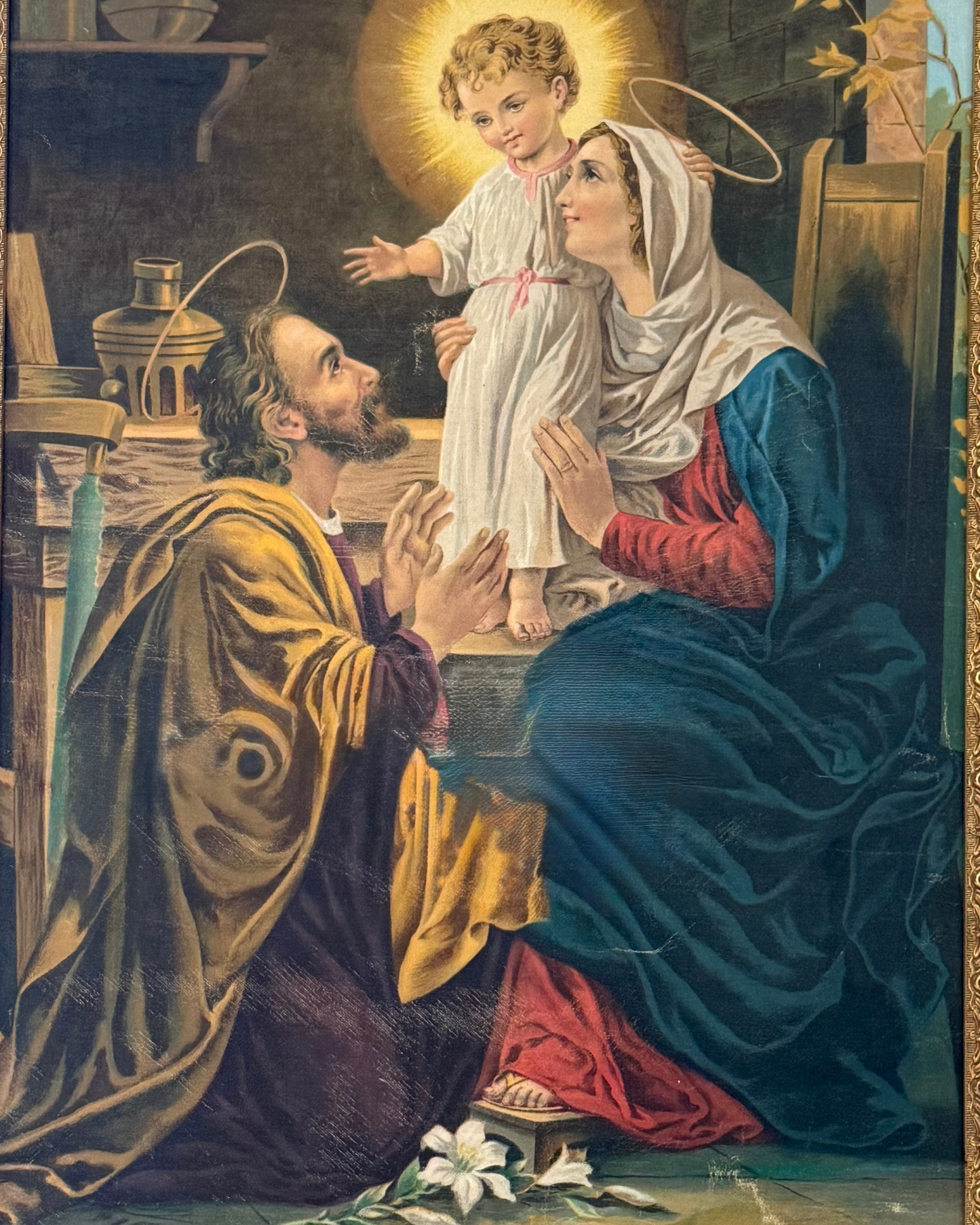 Holy Family 8 by 10 digital image download