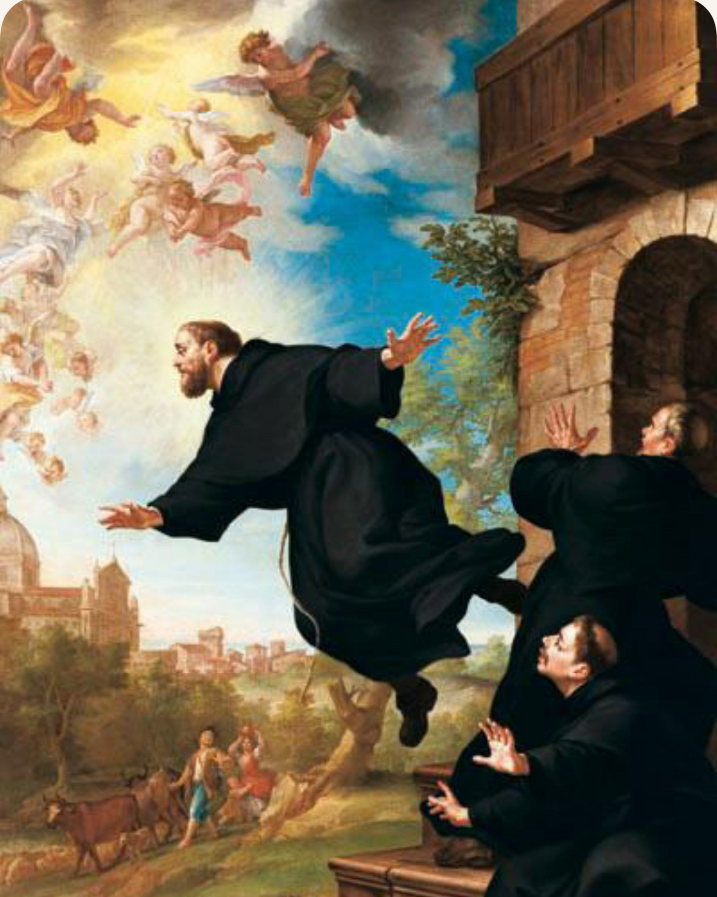 Saint Joseph of Cupertino 8 by 10 digital image download