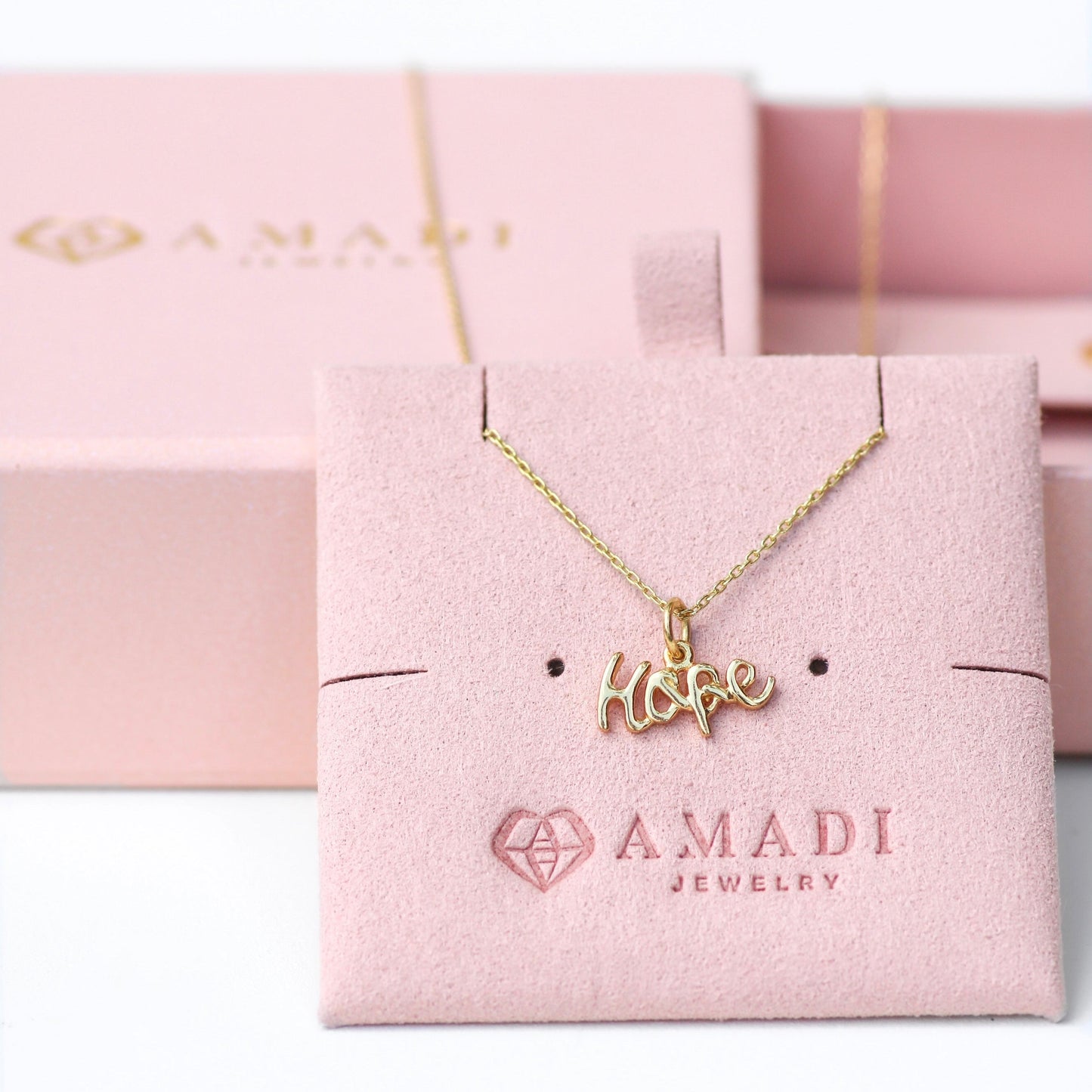 My Hope Necklace- Gold Vermeil & Sterling Silver - Journeys of Faith