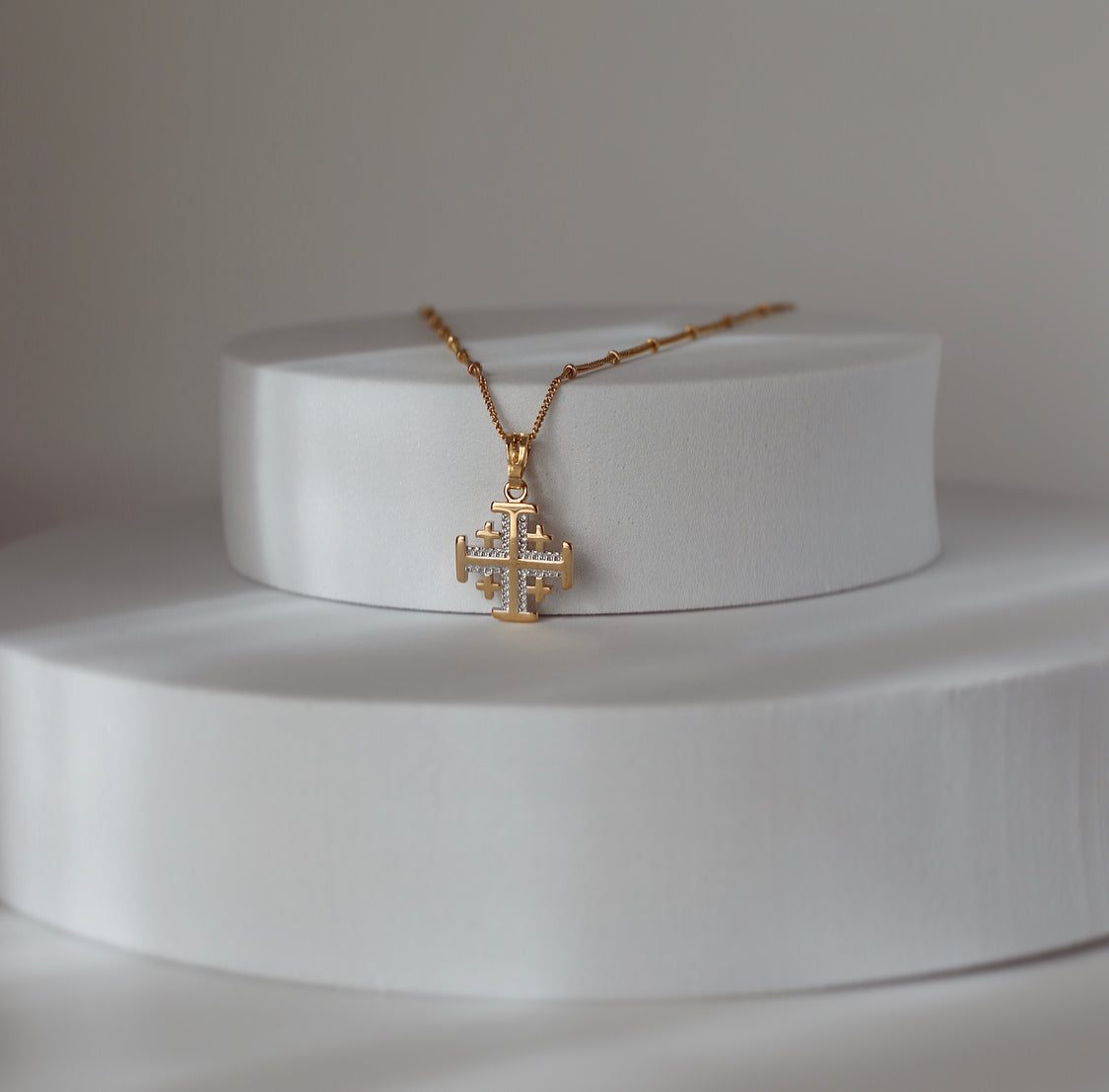 Jerusalem Cross Necklace - Journeys of Faith