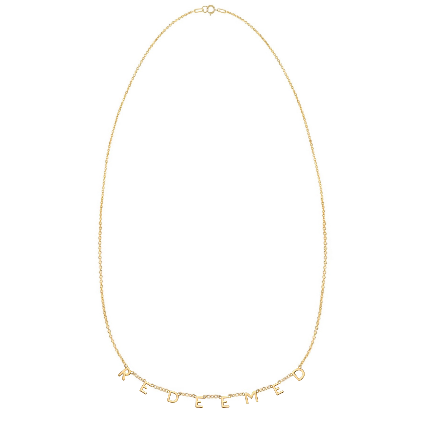 REDEEMED Necklace in Gold-Filled and Sterling Silver - Journeys of Faith