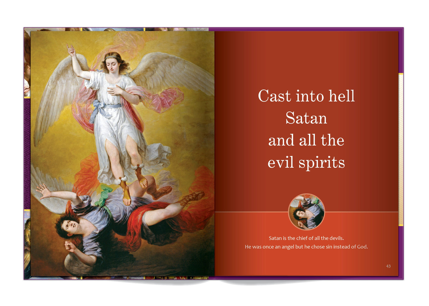 Praying to Holy Angels: Angel of God and St. Michael the Archangel Prayers in Sacred Art for Young Children
