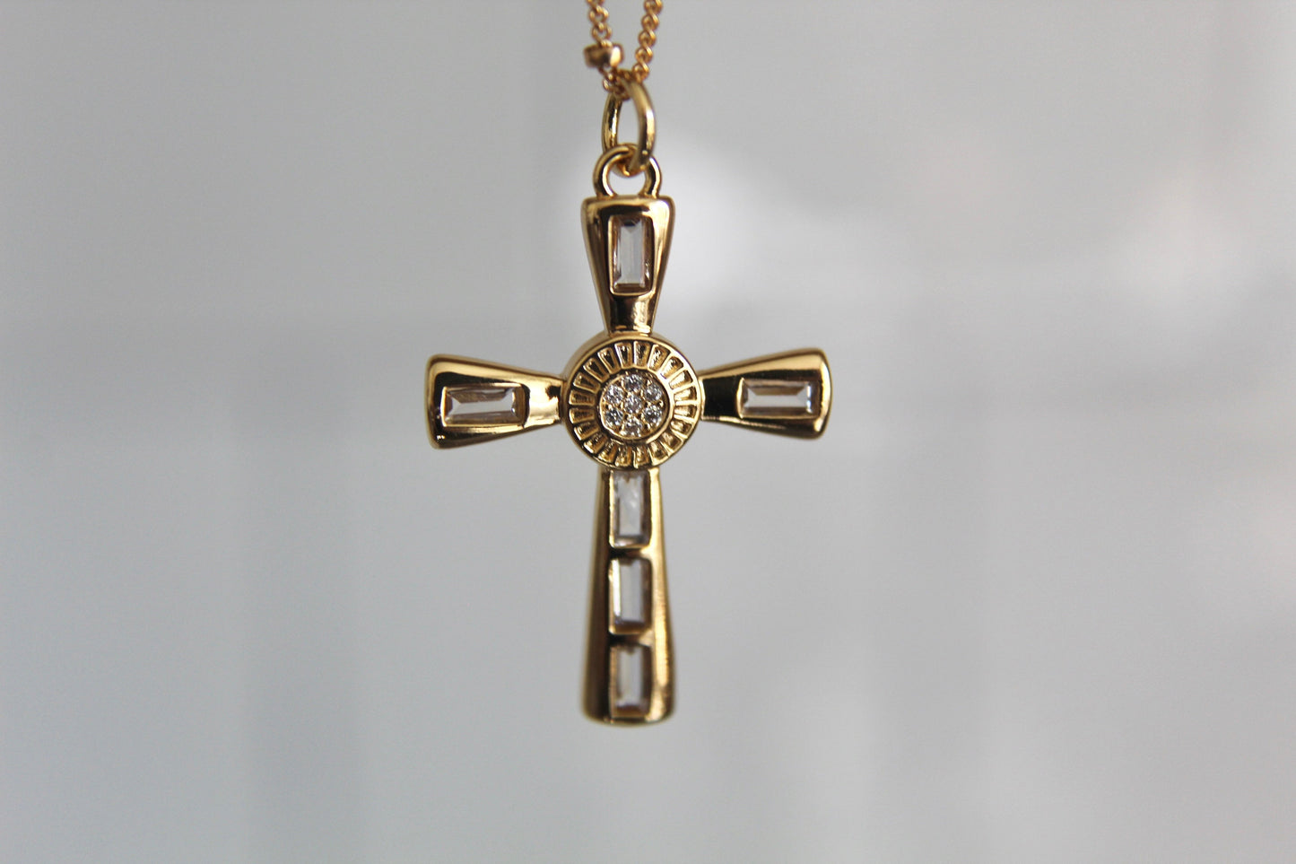 Eternal Cross Necklace
