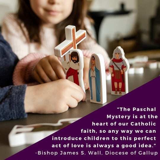 Stations of the Cross Pray & Play Set - By Saintly Heart & Brother Francis - Journeys of Faith