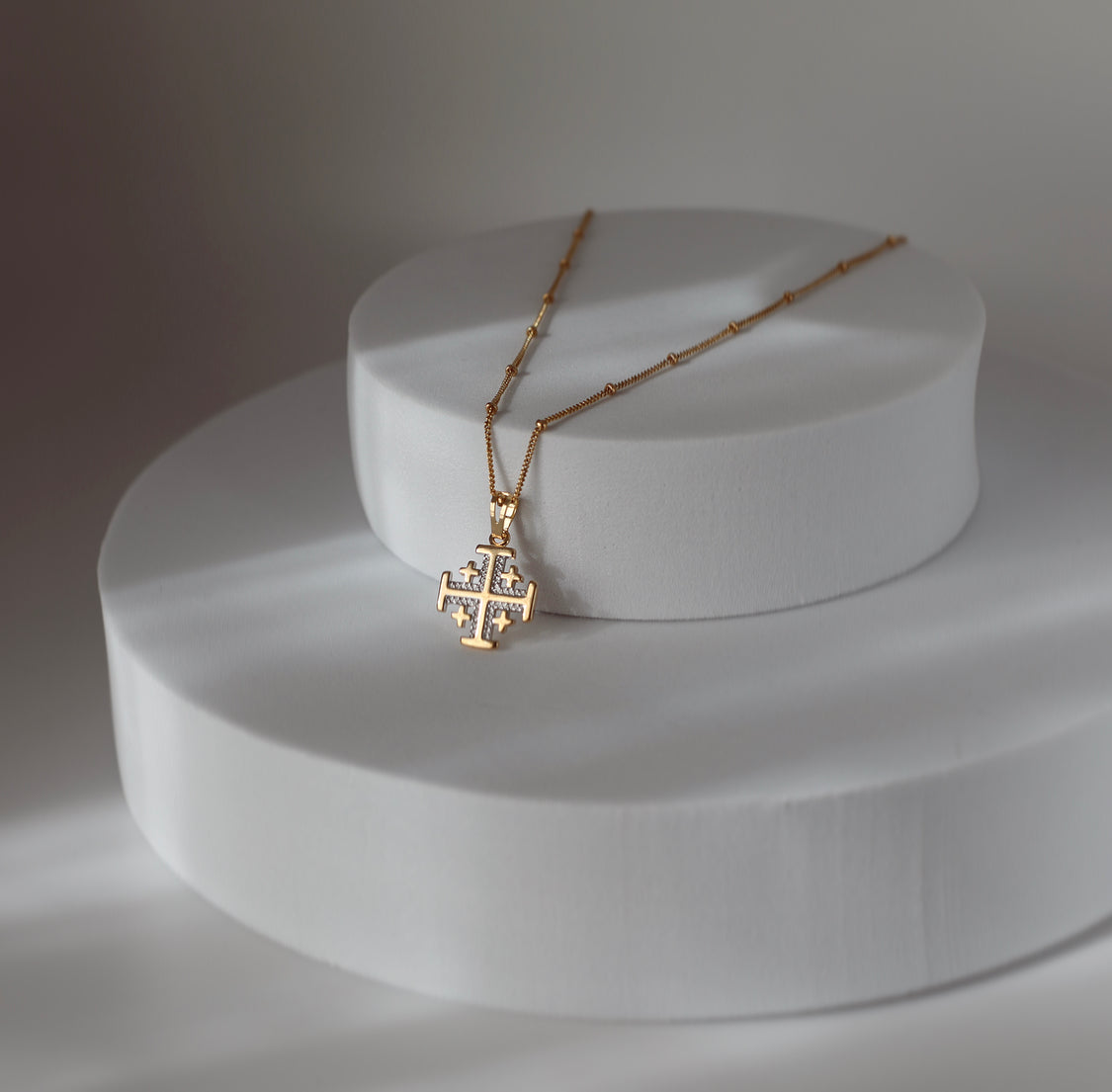 Jerusalem Cross Necklace - Journeys of Faith