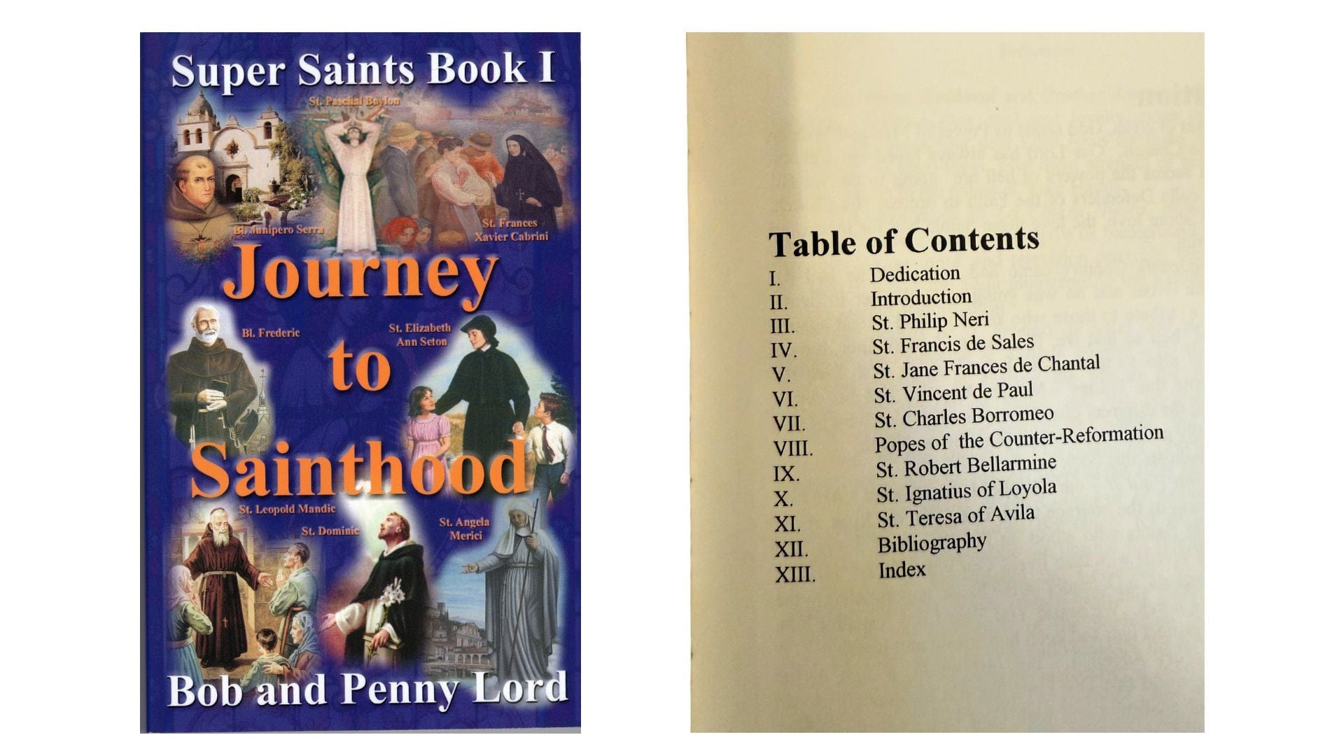 Journey to Sainthood Book - Bob and Penny Lord Journeys of Faith