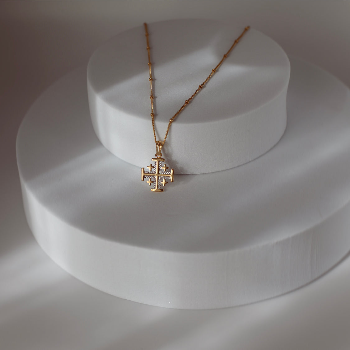 Jerusalem Cross Necklace - Journeys of Faith