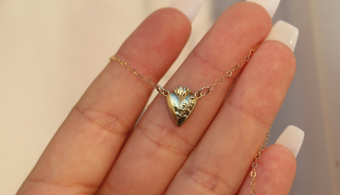 Holy Hearts™ Chaste Heart Of St. Joseph Necklace - Journeys of Faith