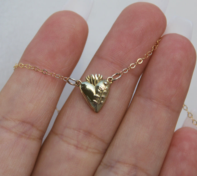 Holy Hearts™ Chaste Heart Of St. Joseph Necklace - Journeys of Faith