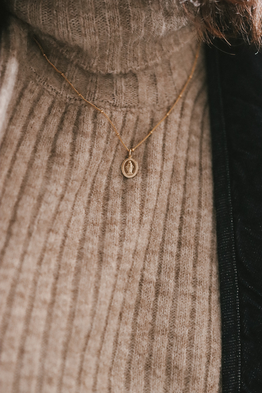 Dainty Miraculous Medal Necklace - Journeys of Faith
