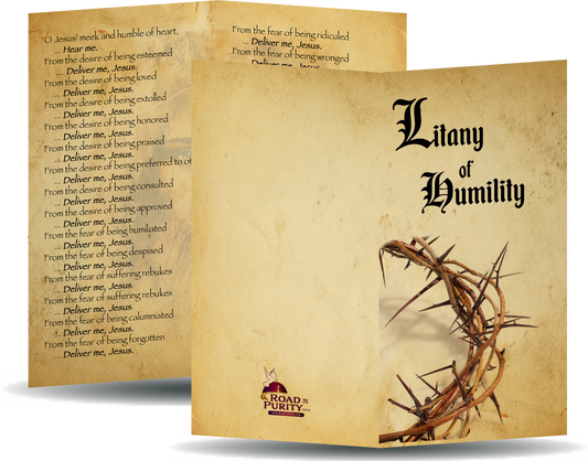 Litany of Humility - Prayer Card (c) - Journeys of Faith