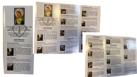 Meditated Rosary of the Flame of Love of. the Immaculate Heart of Mary Packages - Bob and Penny Lord Journeys of Faith