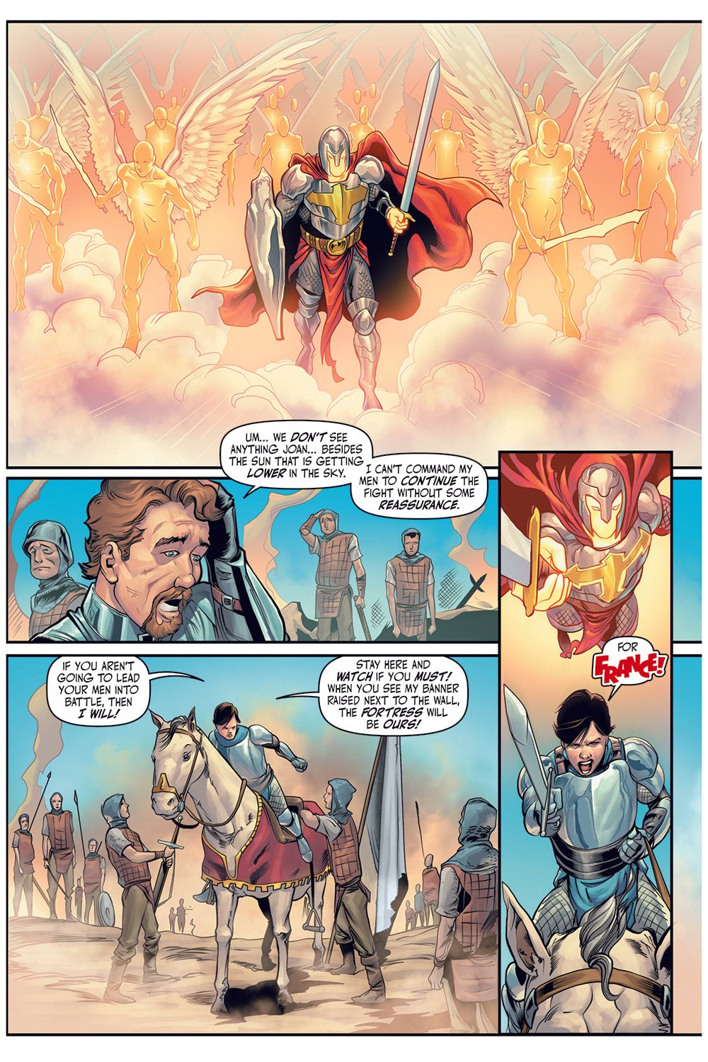 The Mission of Joan of Arc Comic Book Series: Collected Edition - Journeys of Faith