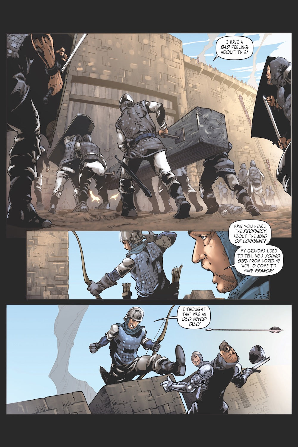 The Mission of Joan of Arc Comic Book Series: Collected Edition - Journeys of Faith