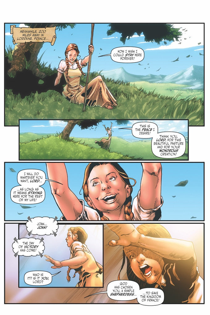 The Mission of Joan of Arc Comic Book Series: Collected Edition - Journeys of Faith