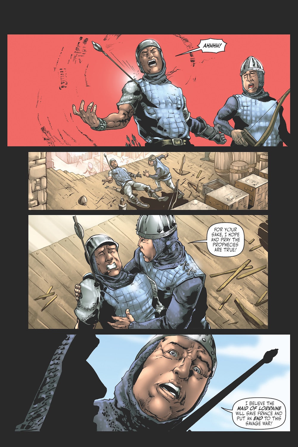 The Mission of Joan of Arc Comic Book Series: Collected Edition - Journeys of Faith