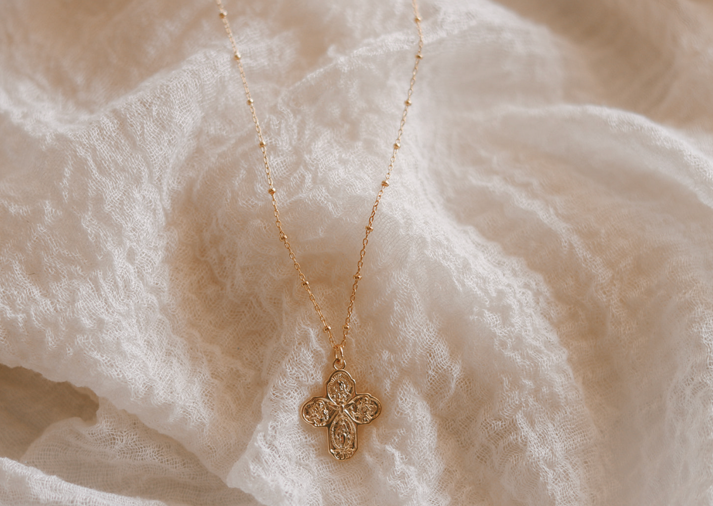 Four Way Cross Necklace - Journeys of Faith