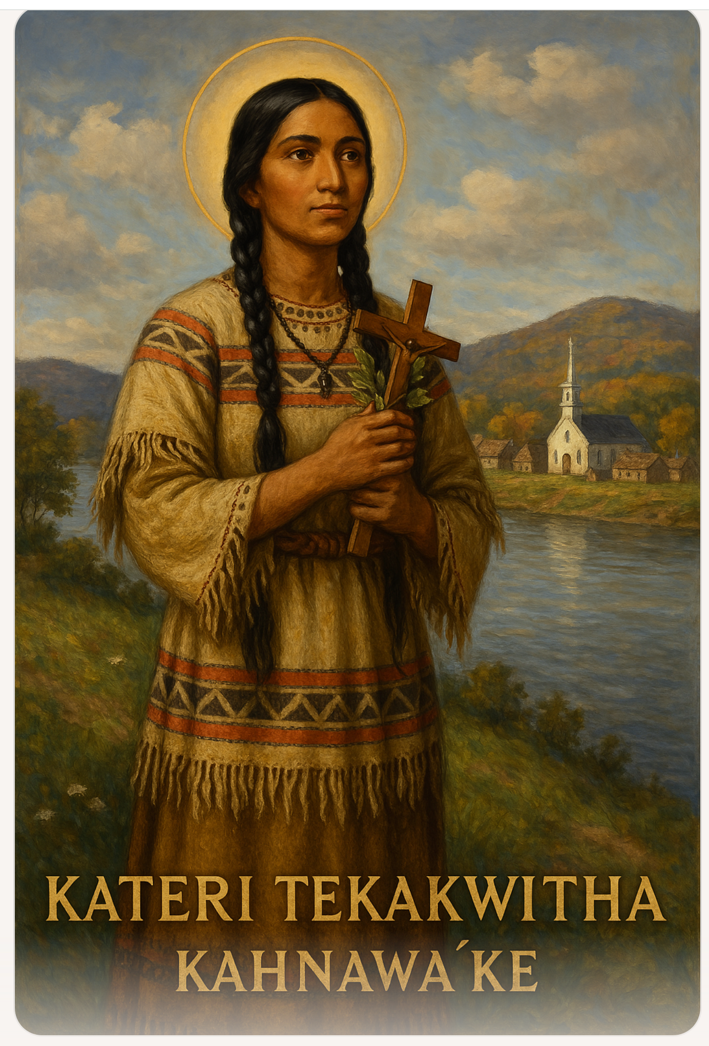 Saint Kateri Tekakwitha Minibook