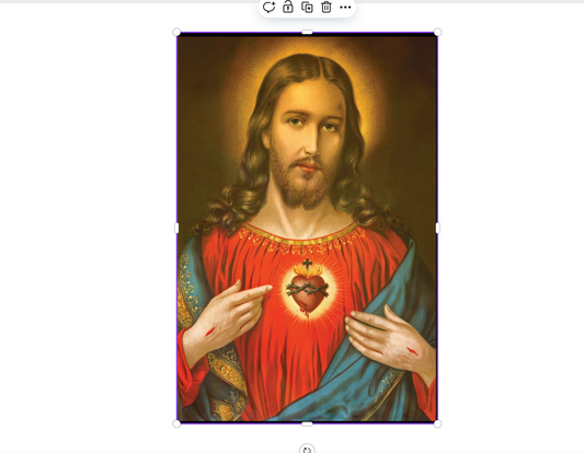 Sacred Heart of Jesus Consecration Prayer Cards 3.5 by 5.25 - Journeys of Faith