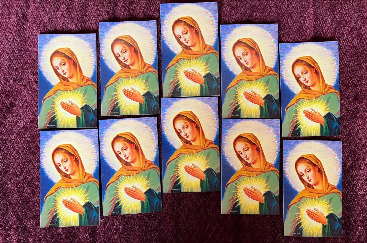 La Flama de Amor del Inmaculado Corazon de Maria, Oración en Español