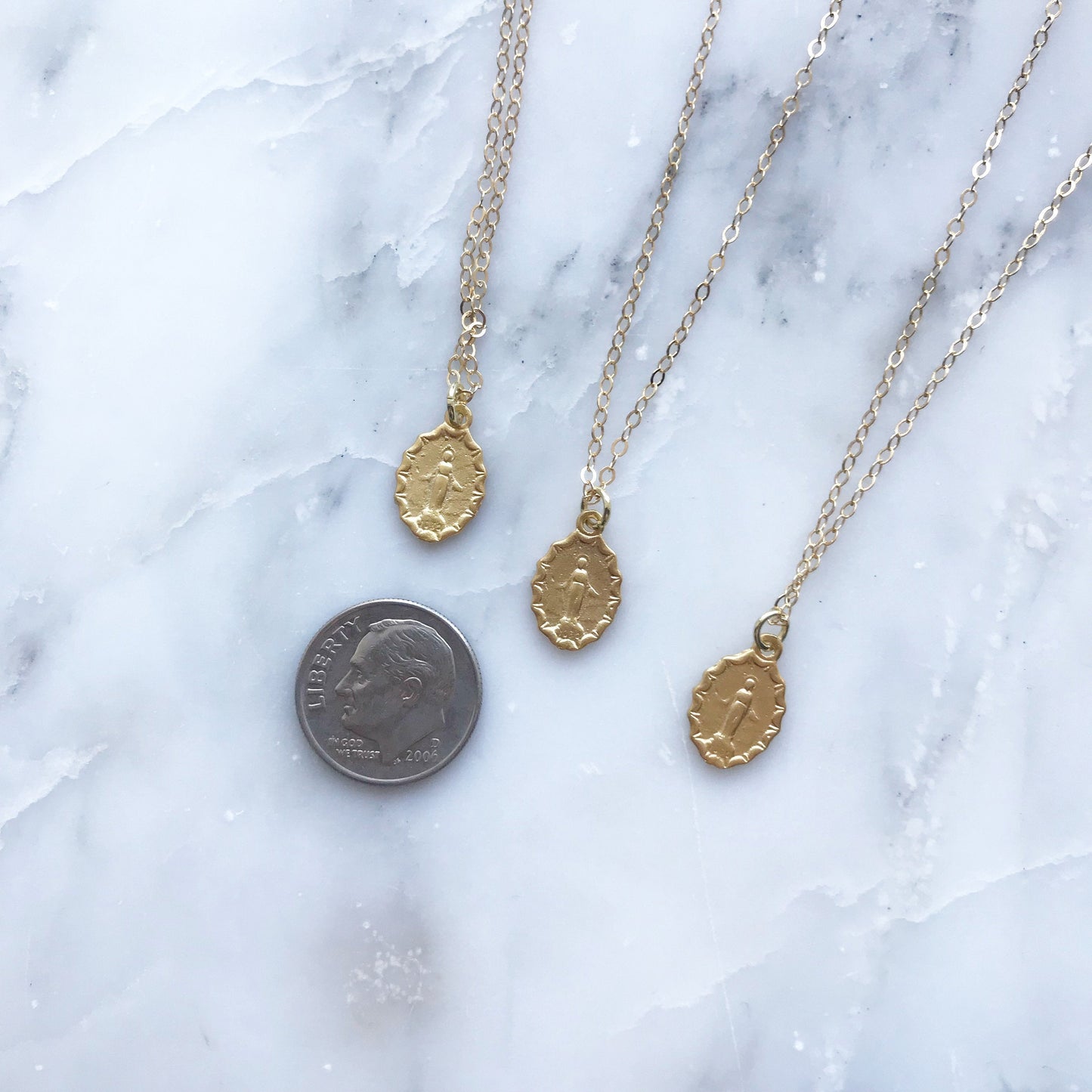 Miraculous Medal Necklace #7 - Journeys of Faith