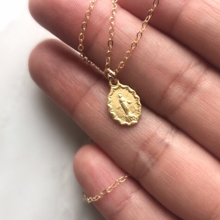 Miraculous Medal Necklace #7 - Journeys of Faith