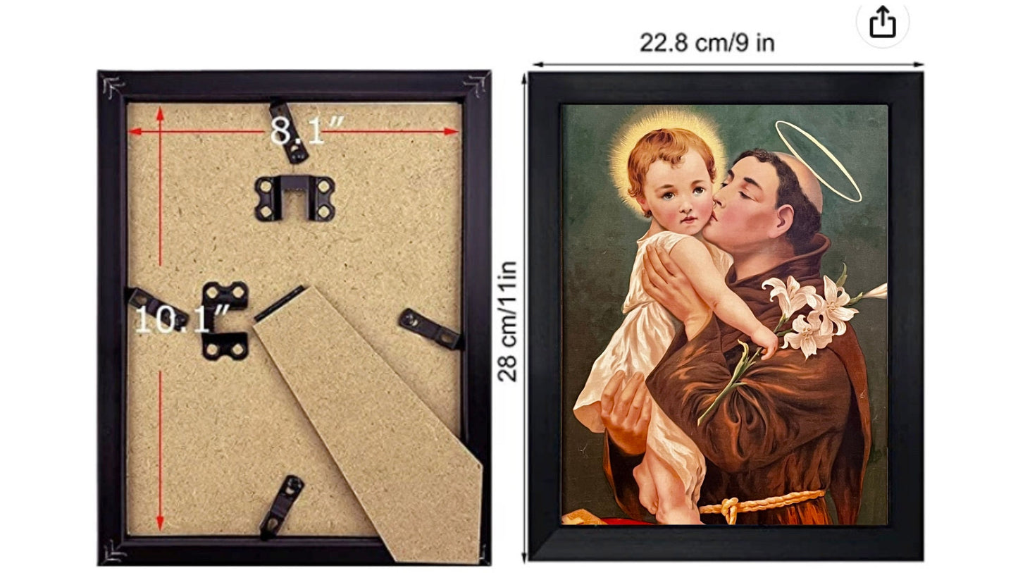 Saint Anthony of Padua 8 by 10 Print - Journeys of Faith